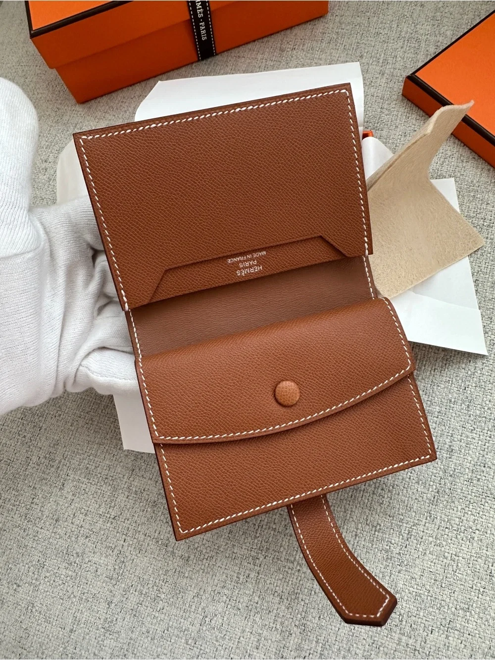 Hermes Bearn mini wallet